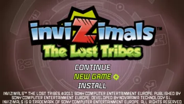 Invizimals - The Lost Tribes (EU) screen shot title